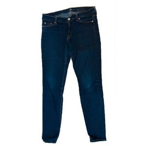 7 For All Mankind Womens Jeans The Skinny Sz 31